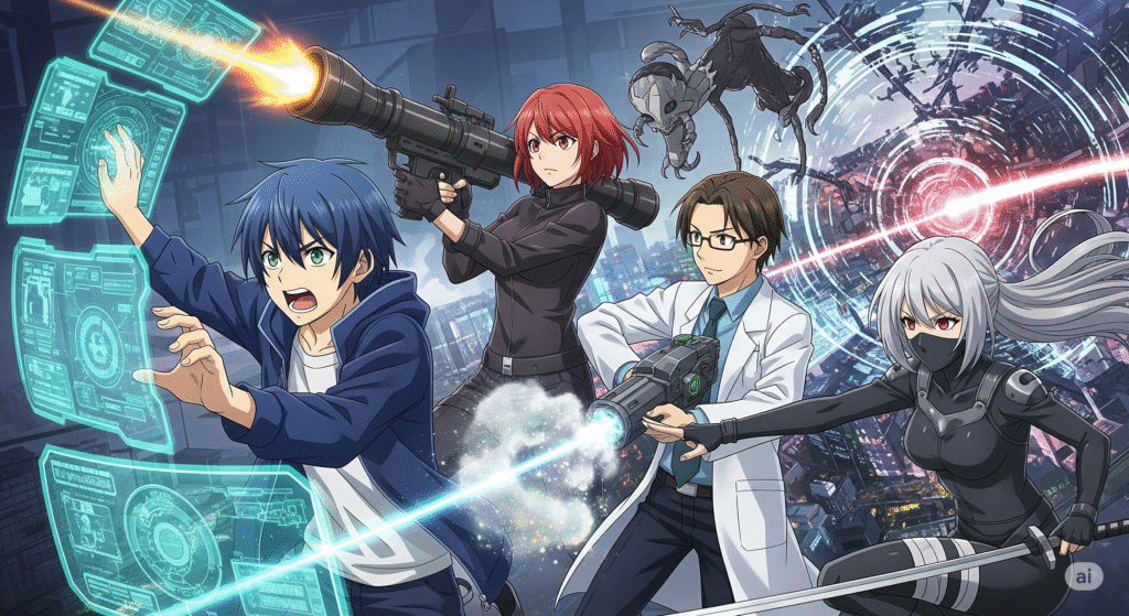 Shadow Scars: Team of Antiheroes | Light Novel